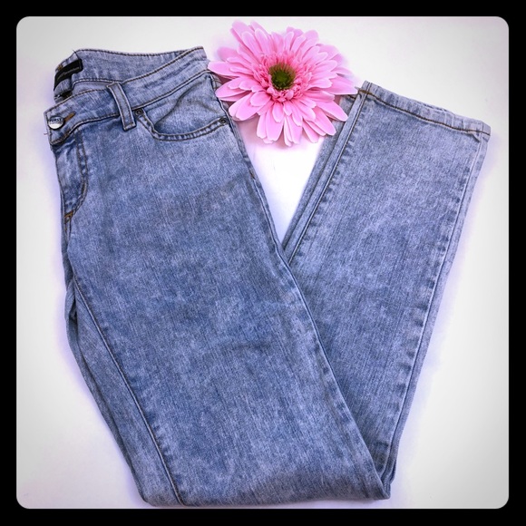 LF Denim - LF Furst Premium Denim Jeans: Skinny Acid Washed